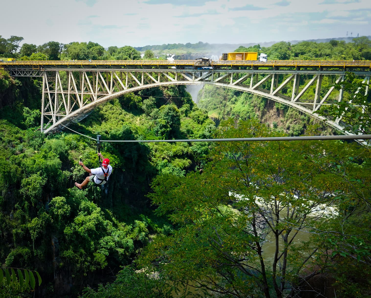 The Bridge Slide / Zipline — Victoria Falls